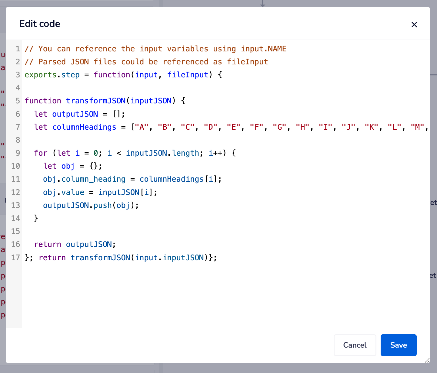 script-transform-sheets-input-array